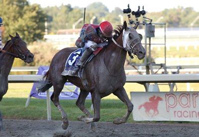 Parx racing equibase - 1 day ago · Parx Racing CLAIMING $5,000. Purse $18,000. One Mile And Seventy Yards. (plus Up To 40% Pabf) For Fillies And Mares Four Years Old And Upward Which Have Not Won A Race Since September 12. Weight, 124 Lbs. Non-winners Of A Race At One Mile Or Over Since February 12 Allowed 3 Lbs. Claiming Price $5,000 (Claiming Races For $4,000 Or Less Not ... 